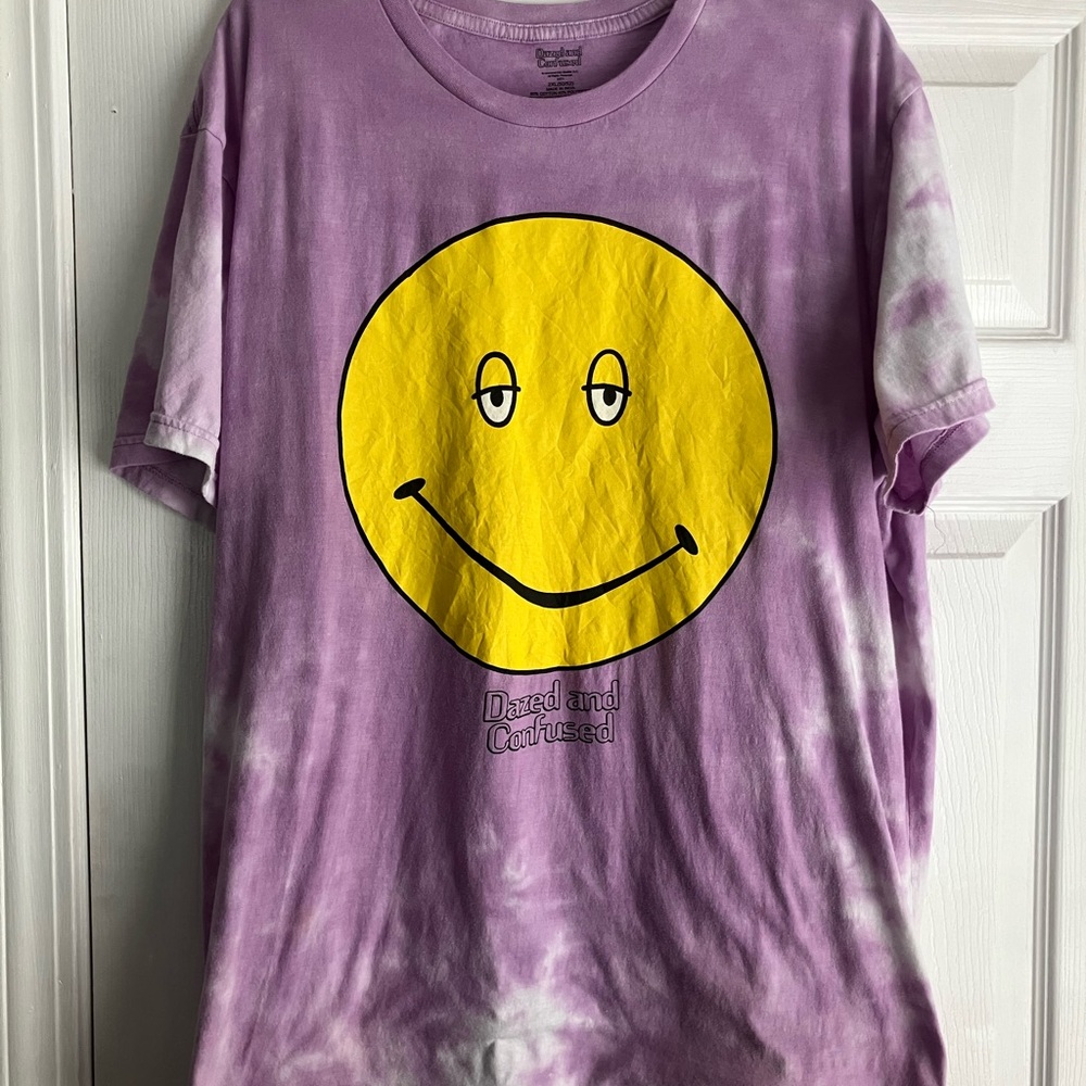 Dazed And Confused Movie Tie Dye T Shirt Smiley Face Size XXL